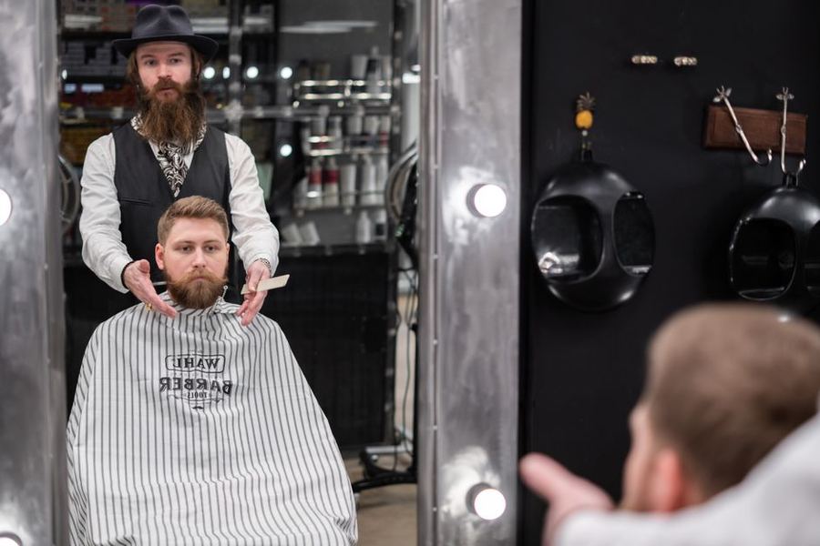 Haircut + beard