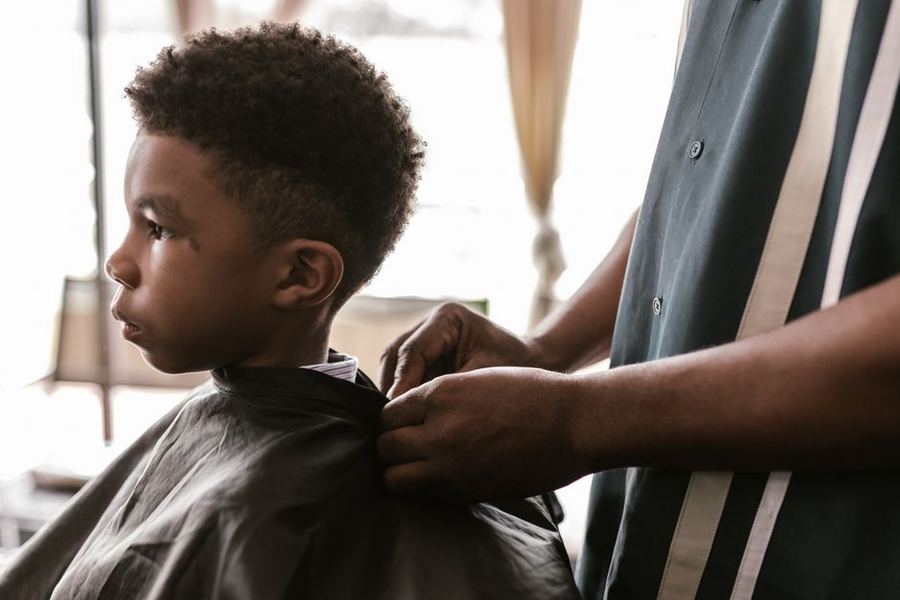 Kids haircut