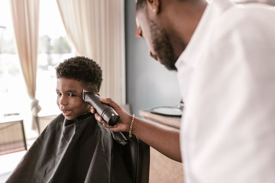 Kids haircut